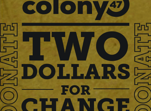 Two Dollars for change